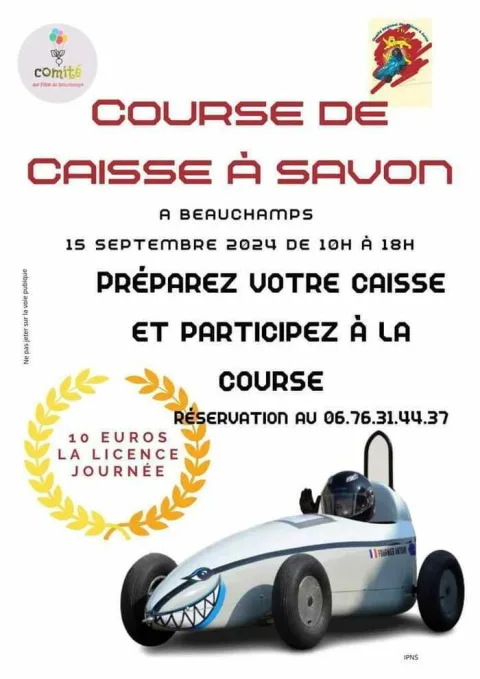 Affiche de Course de caisses à savon de Beauchamps