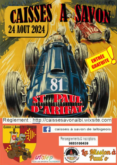 Affiche de Course de caisses à savon d’Arifat