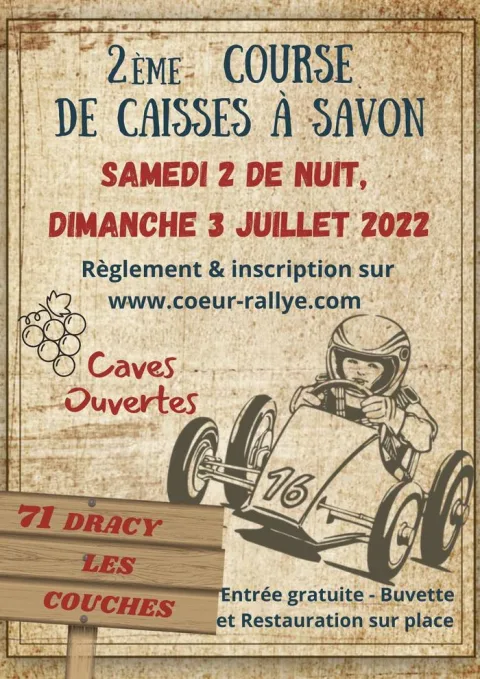 Affiche de 2e Course de caisses à savon de Dracy-lès-Couches