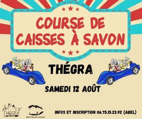 Affiche de Course de caisses à savon de Thégra