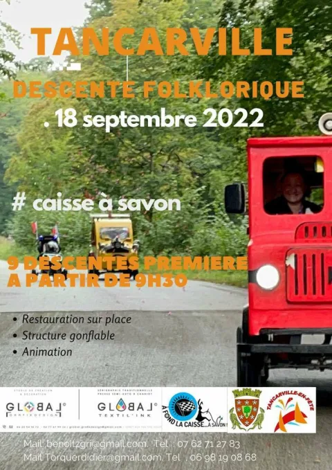 Affiche de Course de caisses à savon de Tancarville