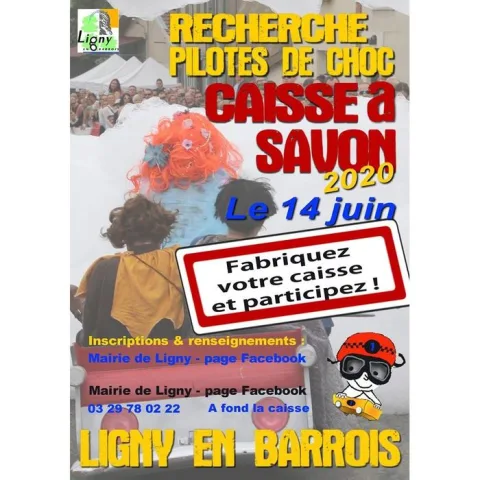 Affiche de Course de caisses à savon de Ligny-en-Barrois