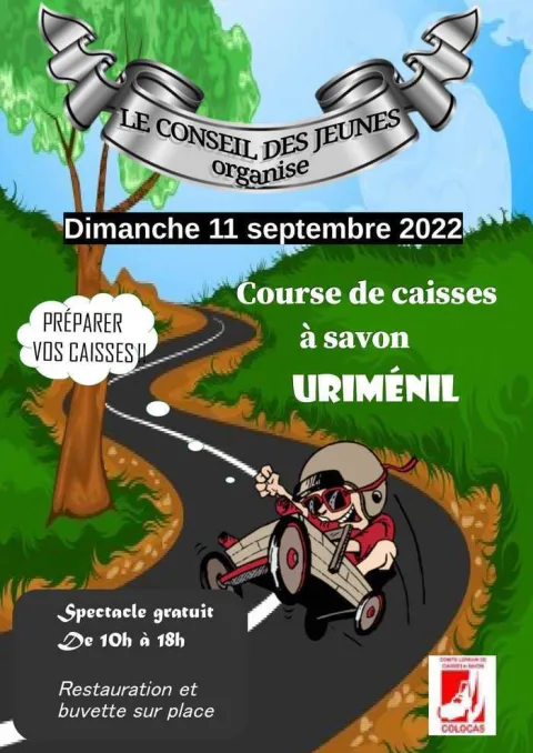 Affiche de Course de caisses à savon d’Uriménil