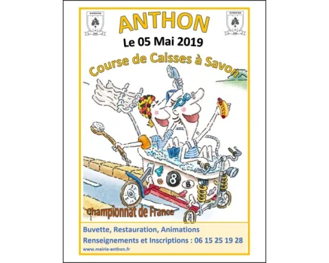 Affiche de Course de caisses à savon d’Anthon
