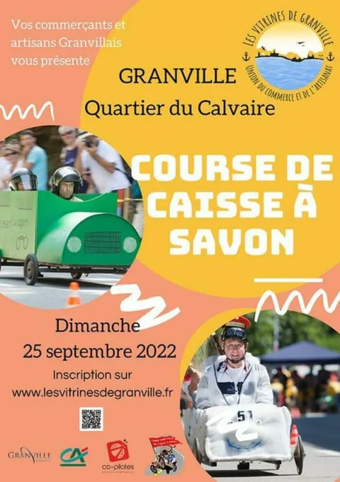 Affiche de Course de caisses à savon de Granville