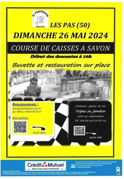 Affiche de Course de caisses à savon des Pas