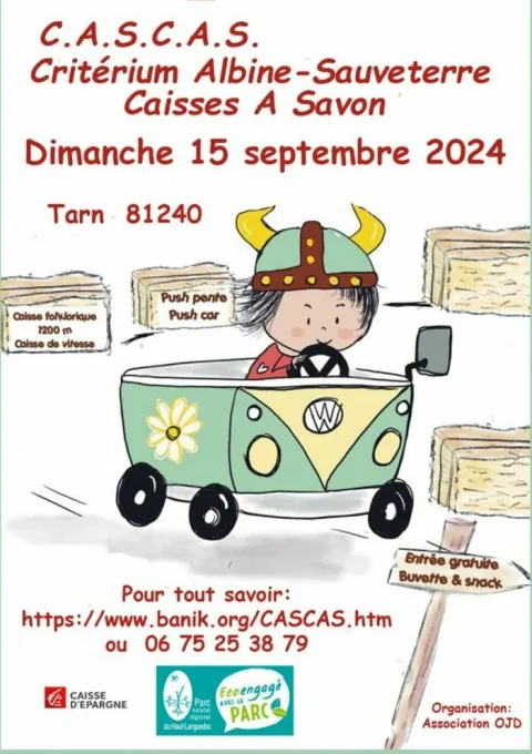 Affiche de Course de caisses à savon d’Albine