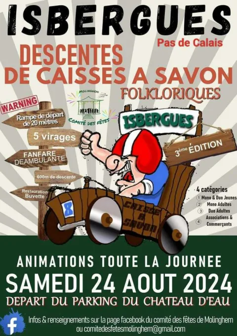 Affiche de Course de caisses à savon d’Isbergues