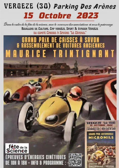 Affiche de Course de caisses à savon de Vergèze