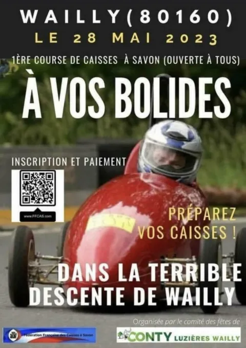 Affiche de Course de caisses à savon de Conty