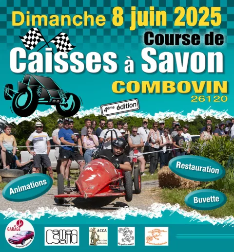 Affiche de Course de caisses à savon de Combovin