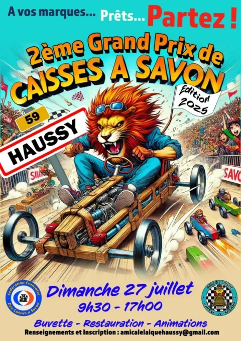 Affiche de Course de caisses à savon de Haussy