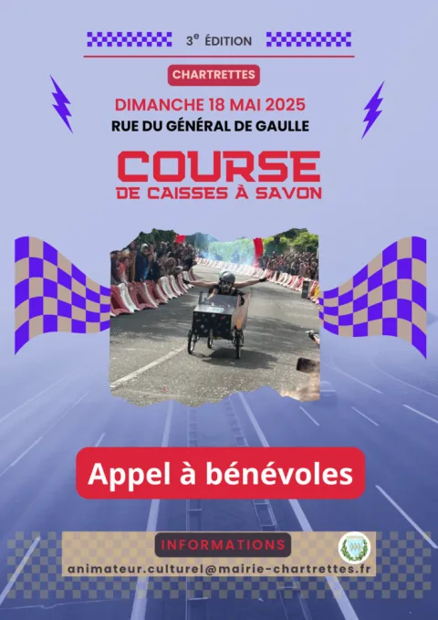 Affiche de Course de caisses à savon de Chartrettes