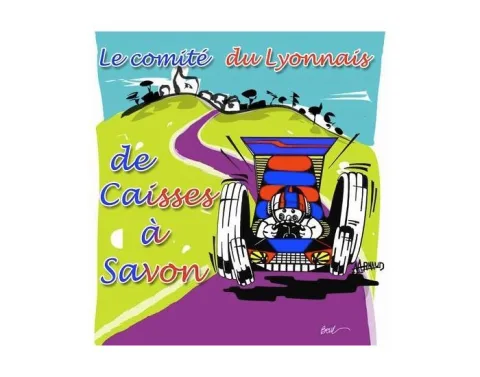 Affiche de Course d'AFFOUX