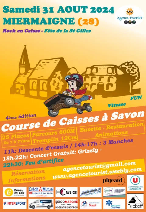 Affiche de 4e édition – Rock en Caisse – Miermaigne
