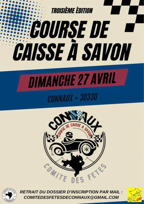 Affiche de Course de caisses à savon de Connaux