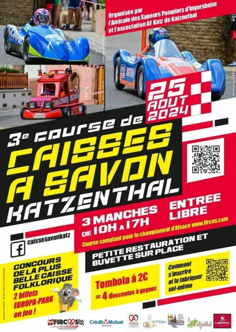 Affiche de Course de caisses à savon de Katzenthal