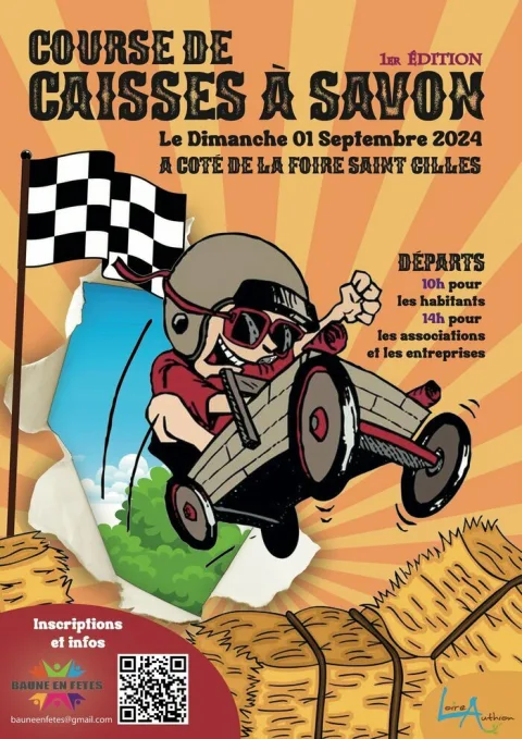 Affiche de Course de caisses à savon de Loire-Authion