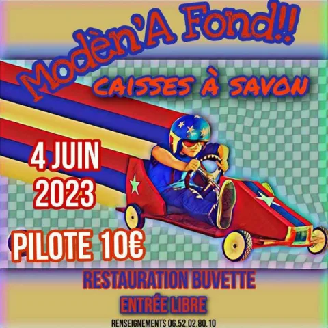 Affiche de Course de caisses à savon de Modène