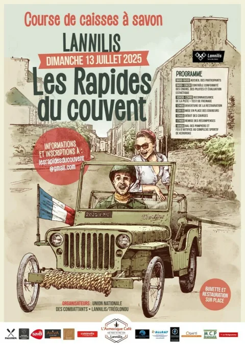 Affiche de Course de caisses à savon de Lannilis