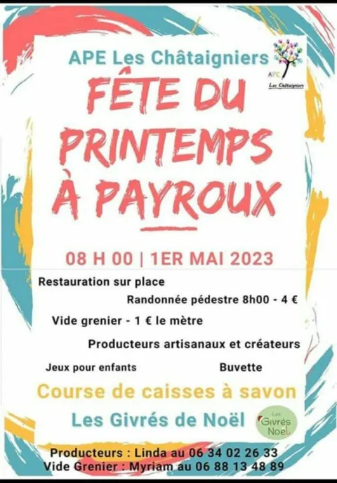 Affiche de Course de caisses à savon de Payroux