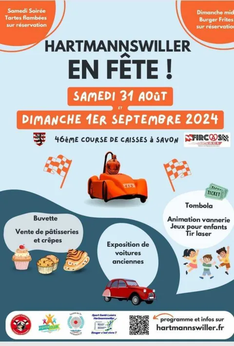 Affiche de Course de caisses à savon de Hartmannswiller
