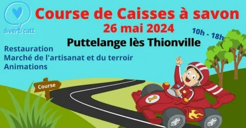 Affiche de Course de caisses à savon de Puttelange-lès-Thionville