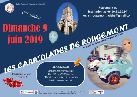 Affiche de Course de caisses à savon de Rougemont