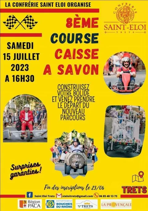 Affiche de Course de caisses à savon de Trets