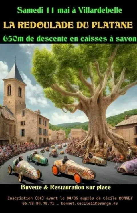 Affiche de Course de caisses à savon de Villardebelle