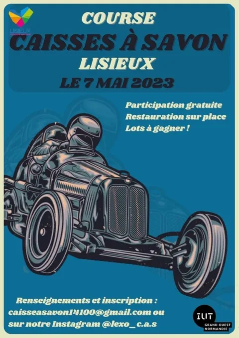 Affiche de Course de caisses à savon de Lisieux