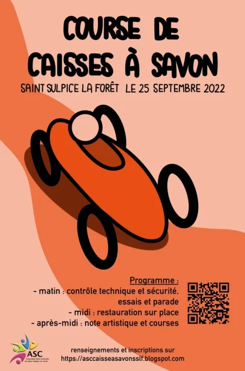 Affiche de Course de caisses à savon de Saint-Sulpice-la-Forêt