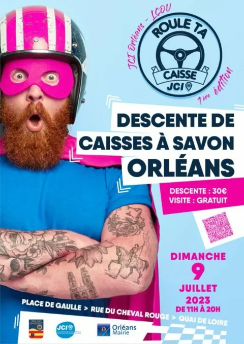 Affiche de Course de caisses à savon d’Orléans