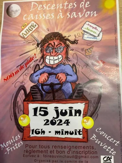 Affiche de Course de caisses à savon d’Augé