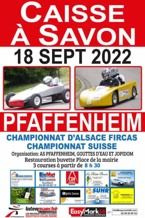 Affiche de Championnat d'Alsace (Pfaffenheim)