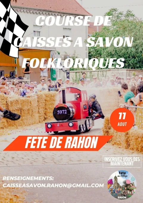Affiche de Course de caisses à savon de Rahon