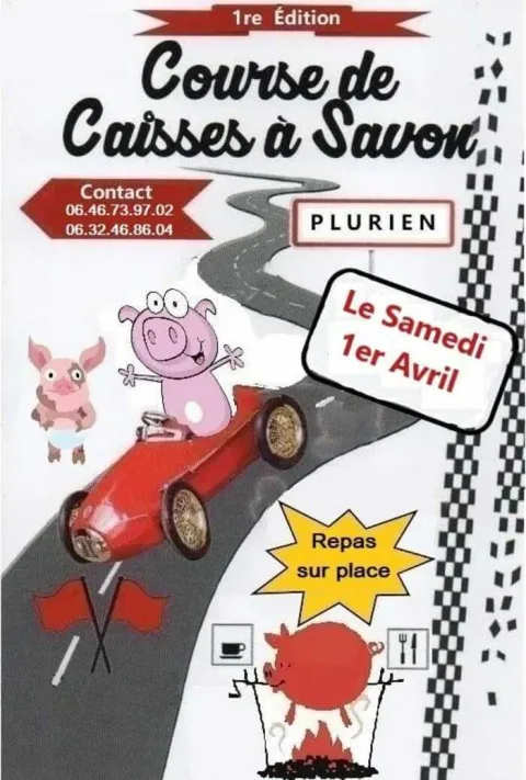 Affiche de Course de caisses à savon de Plurien