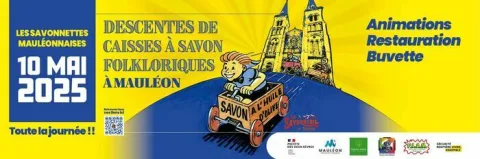 Affiche de Course de caisses à savon de Mauleon (79)