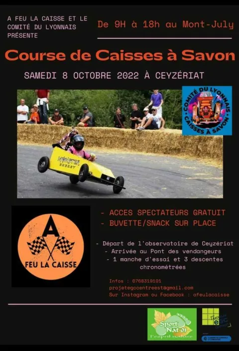 Affiche de Course de caisses à savon de Ceyzériat