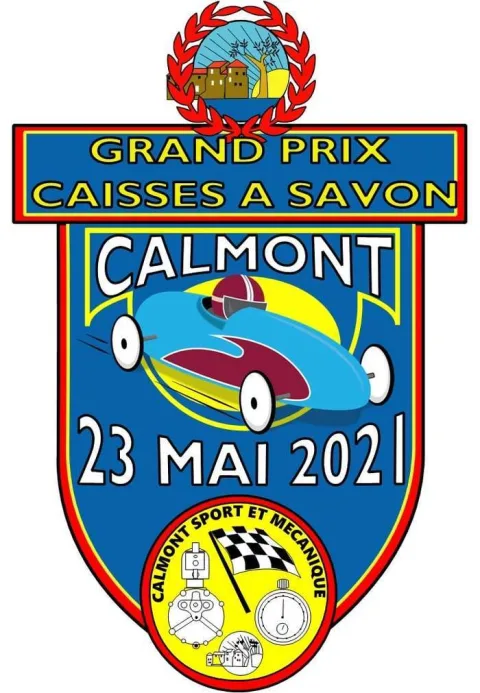 Affiche de Grand prix de caisse à savon – Calmont