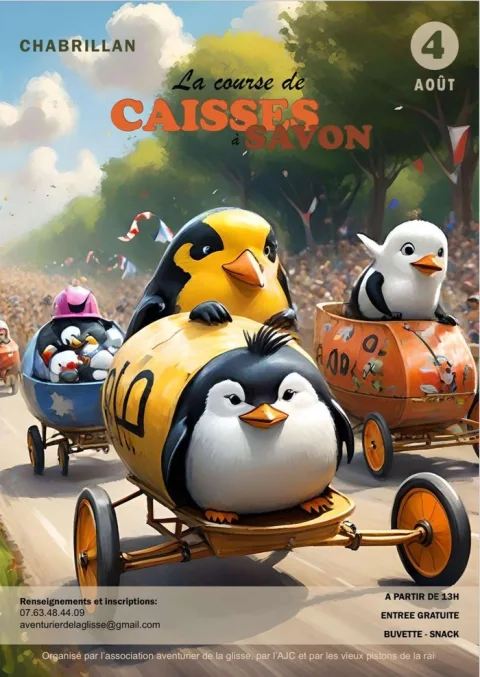 Affiche de Course de caisses à savon de Chabrillan