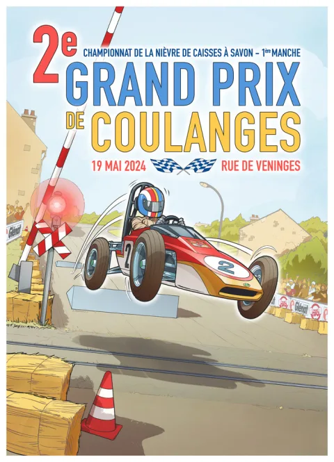 Affiche de 2e Grand Prix de Coulanges – Coulanges-lès-Nevers