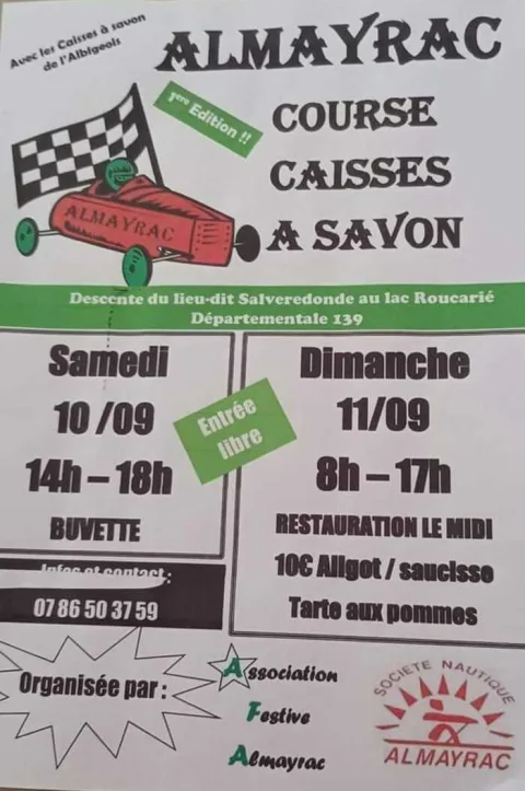 Affiche de Course de caisses à savon d’Almayrac