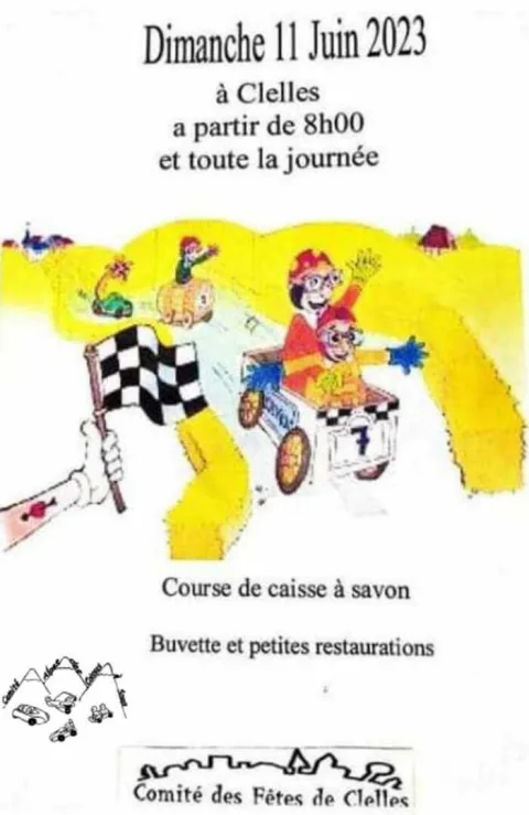 Affiche de Course de caisses à savon de Clelles