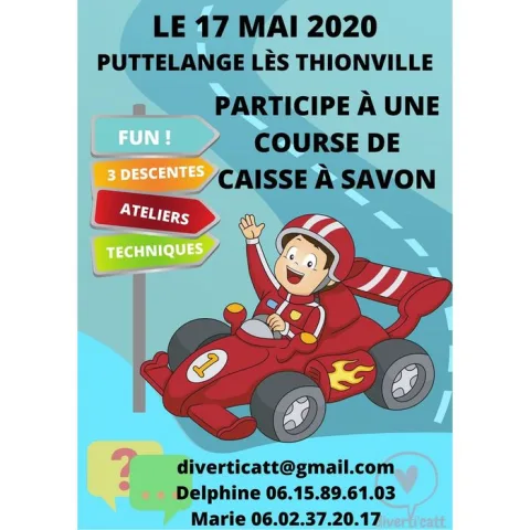 Affiche de Course de caisses à savon de Puttelange-aux-Lacs