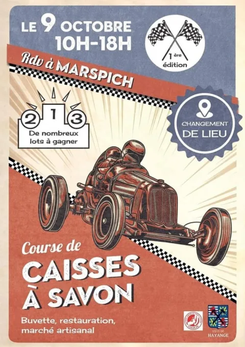 Affiche de Course de caisses à savon de Marspich