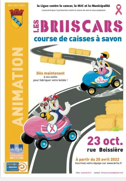 Affiche de Course de caisses à savon de Briis-sous-Forges