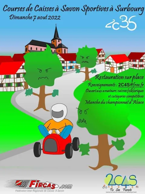 Affiche de Championnat d'Alsace (Surbourg)