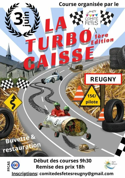Affiche de Course de caisses à savon de Reugny