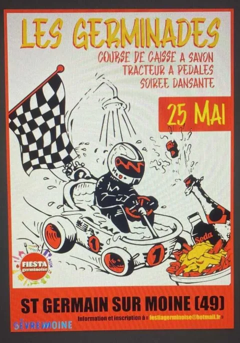 Affiche de Course de caisses à savon de Sèvremoine